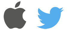 twitter--apple